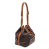 Image 1 : Louis Vuitton Monogram Canvas Leather Noe PM Drawstring Shoulder Bag