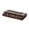 Image 4 : Fendi Brown Zucca Canvas Leather 6 Key Holder