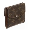 Image 3 : Louis Vuitton Canvas Leather Elise Wallet