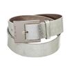 Image 1 : Michael Kors Silver MK Monogram Belt