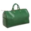 Louis Vuitton Green Epi Leather Speedy 40 cm Bag