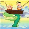 Image 2 : Fred and Barney Fishing by Hanna-Barbera