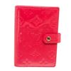 Image 3 : Louis Vuitton Pink Vernis Leather Small Ring Agenda Cover