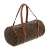 Image 2 : Louis Vuitton Monogram Canvas Leather Vintage Papillon 30 cm Bag