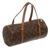 Image 3 : Louis Vuitton Monogram Canvas Leather Vintage Papillon 30 cm Bag