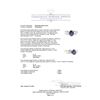 Image 5 : 1.97 ctw Sapphire And Diamond Ring - Platinum