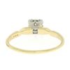 Image 8 : 14K Yellow & White Gold Illusion Prong Set 0.25 ctw Diamond Solitaire Ring