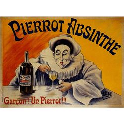 Lucien Mï¿½tivet - Pierrot Absinthe Garcon