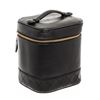 Image 2 : Chanel Black Quilted Lambskin Leather Vanity Case