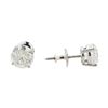 Image 2 : 3.03 ctw Diamond Earrings - 18KT White Gold