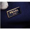 Image 9 : Prada Dark Blue Canvas Small Canapa Tote Bag