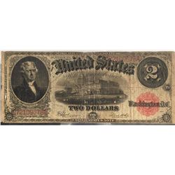 1917 $2 Legal Tender Note
