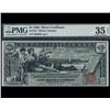 Image 1 : 1896 $1 Educational Silver Certificate PMG 35EPQ