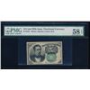Image 1 : 10 Cent Fifth Issue Fractional Note PMG 58EPQ