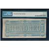 Image 2 : 1864 $100 Confederate States of America Note PMG 58EPQ