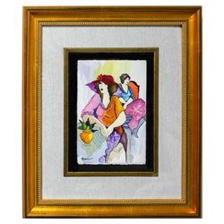 Patricia Govezensky- Original Watercolor "Ashley"