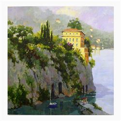 Marilyn Simandle, "Amalfi" Limited Edition on Canvas, Numbered and Hand Signed with Letter of Authen