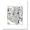 Image 1 : Bizarro, "March Against Ambiguity" Numbered Limited Edition Hand Signed by creator Dan Piraro; Lette