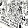 Image 2 : Bizarro, "March Against Ambiguity" Numbered Limited Edition Hand Signed by creator Dan Piraro; Lette