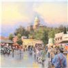 Image 2 : Thomas Kinkade (1958-2012), "Main Street Courthouse" Limited Edition Offset Lithograph, Numbered and