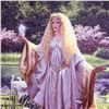 Image 2 : "The Gift Of Galadriel" Limited Edition Giclee on Canvas by Greg Hildebrandt. Numbered and Hand Sign