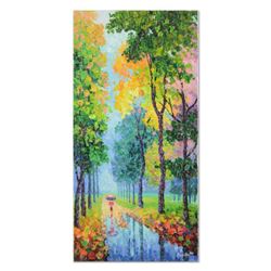Alexander Antanenka, "Waiting For Love" Original Oil Painting on Canvas, Hand Signed with Certificat