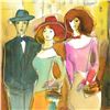 Image 2 : Moshe Leider, Original Watercolor Painting, Hand Signed with Certificate of Authenticity.