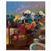 Image 1 : Ming Feng, "Candlelight Dinner" Limited Edition on Canvas, Numbered and Hand Signed with Letter of A