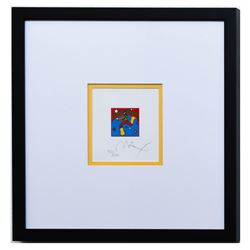 Peter Max- Original Lithograph "Cosmic Jumper Detail III (Mini)"