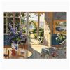 Image 1 : Marilyn Simandle, "Sunlit Cottage" Limited Edition on Canvas, Numbered and Hand Signed with Letter o