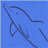 Image 2 : Wyland - "Dolphin" Framed Original Sketch, Hand Signed with Certificate of Authenticity.