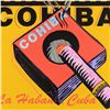 Image 2 : Steve Kaufman (1960-2010), "Cohiba" One-of-a-Kind Mixed Media on Canvas, Hand Signed Inverso with Ce