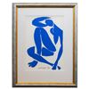 Image 1 : Henri Matisse- Lithograph "Verve - Nu bleu IX"