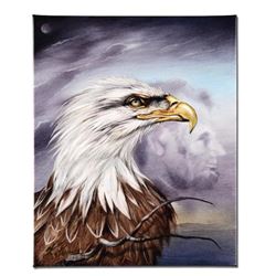 "Regal Eagle" Limited Edition Giclee on Canvas by Martin Katon, Numbered and Hand Signed. This piece