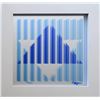 Image 1 : Yaacov Agam- Serigraph on Mirror "Star of Hope"