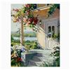 Image 1 : Marilyn Simandle, "Summer Villa" Limited Edition on Canvas, Numbered and Hand Signed with Letter of 