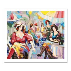 Michael Kerman, "Cafe" Limited Edition Serigraph, Numbered and Hand Signed with Certificate of Authe