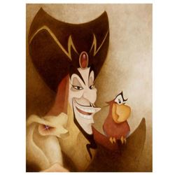 Mike Kupka,  Evil And Sarcastic  Limited Edition Giclee on Canvas from Disney Fine Art, Numbered and