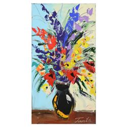 Lena Tants, Original Acrylic Painting on Canvas, Hand Signed with Letter of Authenticity.