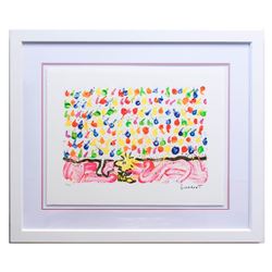 Tom Everhart- Hand Pulled Original Lithograph "Tweet Tweet"