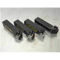 (4) KENNAMETAL LATHE TURNING TOOL