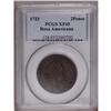 Image 1 : 1723 2PENCE Rosa Americana Twopence XF45 PCGS. Breen-9