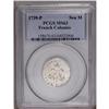 Image 3 : 1739-P SOU M French Colonies Sou Marque MS63 PCGS. Bre
