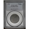 Image 1 : 1794 TOKEN Franklin Press Token AU55 PCGS. Breen-1165.