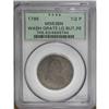 Image 1 : 1795 Grate Halfpenny, Large Buttons, Reeded Edge MS63 B