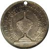 Image 2 : 1799 Washington Funeral Urn Medal VF25 NGC. Silver. Bak