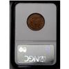 Image 2 : 1854 1/2 C MS64 Red and Brown NGC. B-1, C-1, R.1. Brig