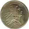 Image 1 : 1793 1C Wreath Cent--Vine and Bars, Damaged--ANACS. Fi