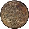 Image 2 : 1807/6 1C Large 7 MS62 Brown NGC. S-273, Die State IV,