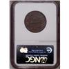 Image 2 : 1847 1C MS65 Brown NGC. N-20, R.3. Deep chocolate-brow